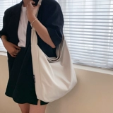 Брендовая японская нейлоновая вместительная и большая сумка на одно плечо для отдыха