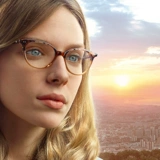 Линза Essilor/Essilor 1,56 с алмазным кристаллом A4, ультратонкая пленка 1,67 с защитой от синего света, чистая пленка, вызывающая очки для близорукости