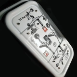 Мультяшная наклейка, чемодан, граффити, фламинго