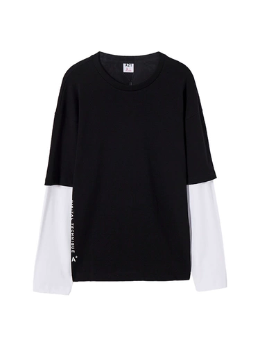 A21 Модный хлопковый трендовый приятный телу универсальный лонгслив для влюбленных, 2020, осенний