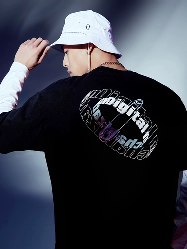 A21 Модный хлопковый трендовый приятный телу универсальный лонгслив для влюбленных, 2020, осенний