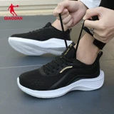 乔丹 Мужская демисезонная черная спортивная спортивная обувь