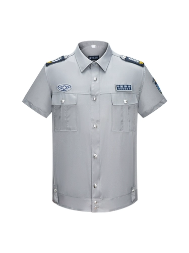 Летняя рубашка для работы, демисезонная униформа, демисезонный комплект, короткий рукав