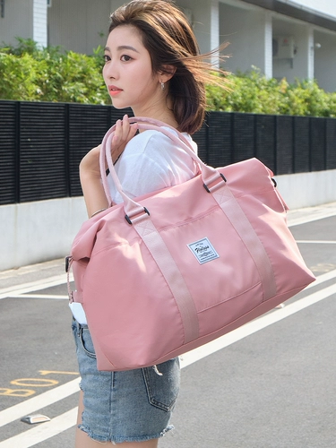 Сумка для путешествий, портативная сумка через плечо, вместительная и большая система хранения для выхода на улицу, в корейском стиле, популярно в интернете