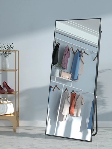 Зеркало всего тела зеркало зеркало напольная домохозяйственная зеркальная одежда Магазин одежды Слим красавица Трехмерный интернет