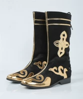 Новые тибетские танцевальные ботинки, этнические монгольские сапоги, мужские и женские детские туфли Monkey King для подиума и барабанов