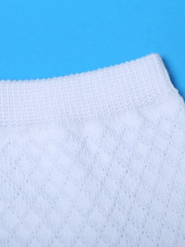 Детские хлопковые белые дышащие гольфы подходит для мужчин и женщин для школьников, демисезонные носки, подходит для подростков, средней длины