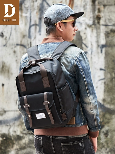 迪德 Вместительный и большой школьный рюкзак для школьников для отдыха, ноутбук, универсальная сумка для путешествий, в корейском стиле