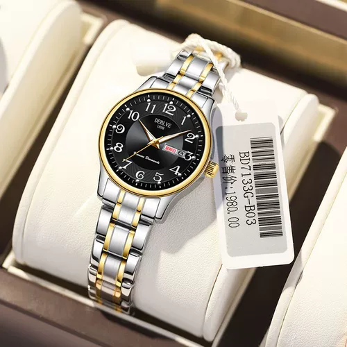 Механические водонепроницаемые модные универсальные кварцевые швейцарские часы для отдыха, полностью автоматический