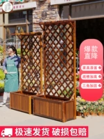 Антикоррозивный деревянный забор может подняться на лозу и повесить кастрюлю для бесплатных билетов