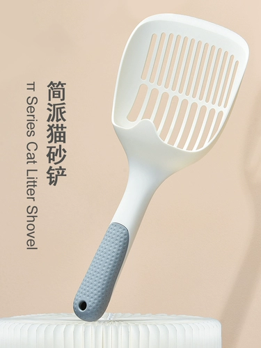 Кошачья песчаная лопата большая отверстие лопата