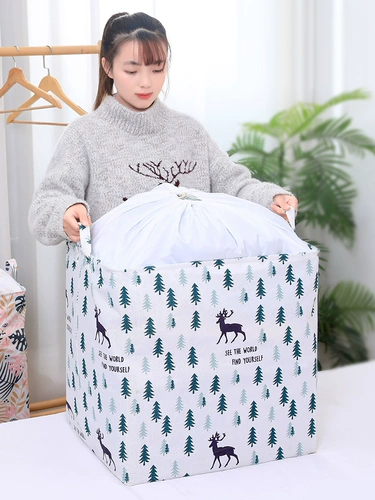Сумка для хранения с молнией, багажное одеяло для домашнего использования, пакет для переезда