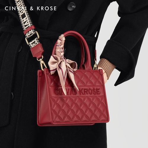 Сумка через плечо для невесты, красная сумка на одно плечо