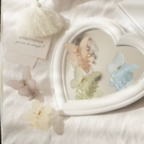 Женская заколка для волос с бабочкой, матовый акрил, аксессуар для волос