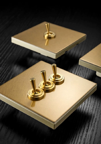 Горячая продажа тысячи ретро -коммутационных отелей B & B Loft Wind Vocal Popper Poornable Steel Champagne