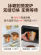 玻璃汤碗带盖耐高温密封饭盒微波炉专用上班族带饭神器装汤便当盒