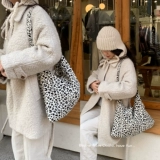 Вместительный и большой шоппер, сумка на одно плечо, сумка через плечо, Южная Корея