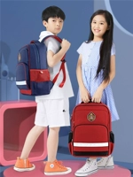 Детский сверхлегкий школьный рюкзак со сниженной нагрузкой для мальчиков, защита позвоночника, надевается на плечо