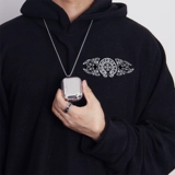 Airpods1 2-го и 3-го поколения, защитный чехол для наушников, ожерелье, мягкий силиконовый материал, модная мужская сумка с подвесной цепочкой и воротником на шею