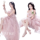 Розовое свадебное платье для влюбленных, милый реквизит для фотографии