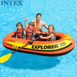 Оригинальная подлинная Intex Explorer Трехполиновая надувная лодка лодка резиновая картина