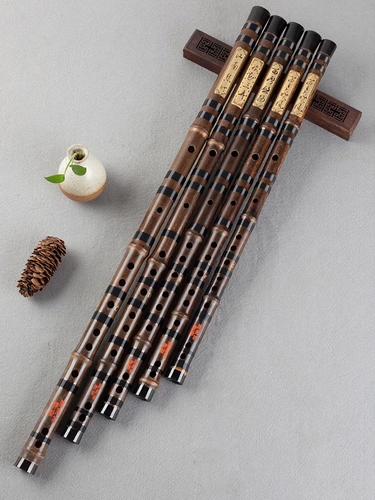 Flute Zizhu Flute Professional Performance Advanced High Cyntinis Flute Одинокая часть Zizhu Pianzi Начало утонченные древние ветровые барабаны