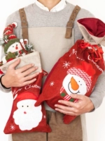 Рождественские носки для пожилых людей, украшение, подвеска, подарок на день рождения
