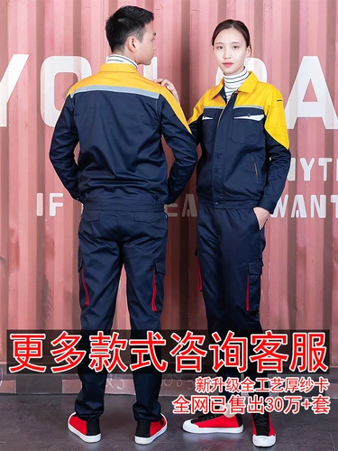 Комбинезон, осенний лонгслив, износостойкая униформа, делается под заказ, с печатью вашего логотипа