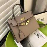 Популярная маленькая сумка 2025, новая модная высококачественная сумка через плечо для женщин, многофункциональная сумка через плечо в иностранном стиле, сумка Kelly