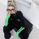 Летние перчатки с буквами, мужской шелковый дышащий защитный рукав, защита от солнца