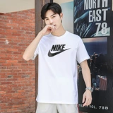 Nike, зимняя спортивная хлопковая футболка, короткий рукав, оверсайз