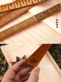 Ring Ruler Homeving Bamboo Solid Bamboo Torrent Weminders Женщины -специальные артефакты -артефакты препятствуют обучению сгущенным и разбитым правителем