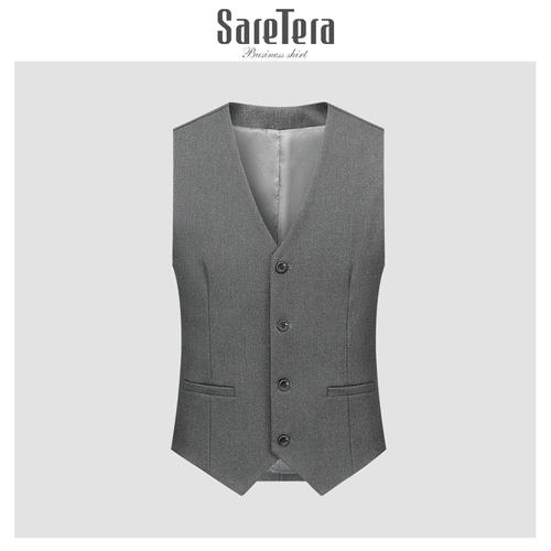Мужской жилет, корейский классический костюм для отдыха, облегающий крой