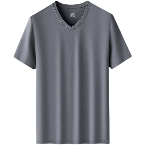 Мягко завернут в облака!60 Режим сущности с высоким подходом!Летняя мужская футболка с короткими рукавами. 14674