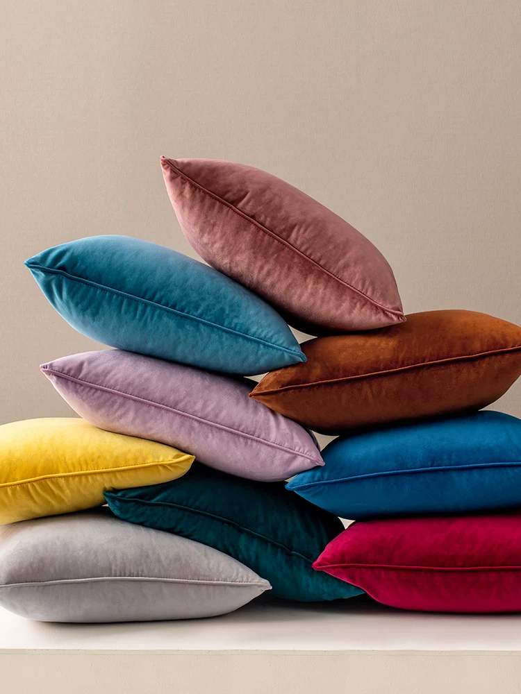 Sofa, pillow, swan for office, pillowcase, simple and elegant design, light luxury style
