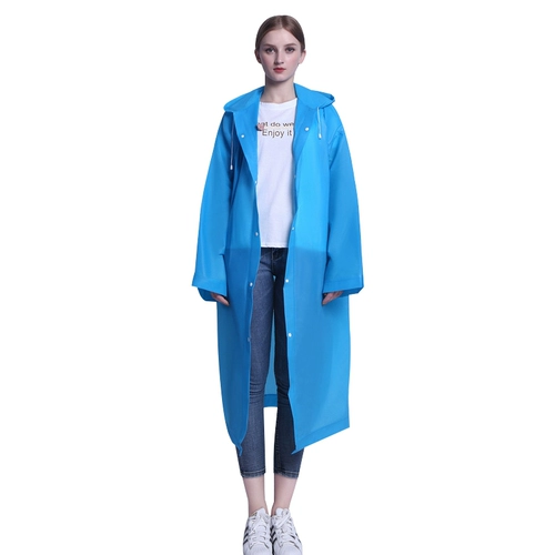 Дышащий длинный дождевик, детская куртка для школьников, увеличенная толщина