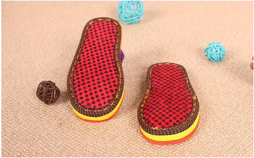 Плетеная нескользящая износостойкая подошва, тапочки