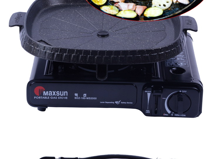 Lò tươi thẻ ngoài trời dã ngoại dã ngoại bếp lò di động bếp gas bếp hoang nhà lửa đầu nồi hơi - Bếp lò / bộ đồ ăn / đồ nướng dã ngoại bán bếp ga mini