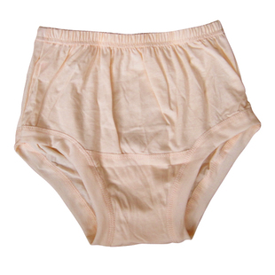 Quần lót cotton trung niên và cũ Quần lót cotton màu rắn eo cao cỡ lớn bà già quần soóc quần xì nữ