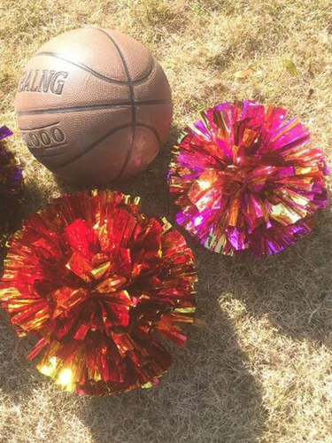 Студенческая детская команда Lara Flower La La La La La Lau Balls Share Shake Red и ожидание рук с помощью цветочных танцев реквизит