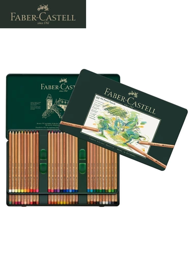 Импортная профессиональная художественная художественная роспись, кисть, жестяная коробка, комплект, Германия, 12 цветов, 24 цветов, 36 цветов, 60 цветов, ручная роспись