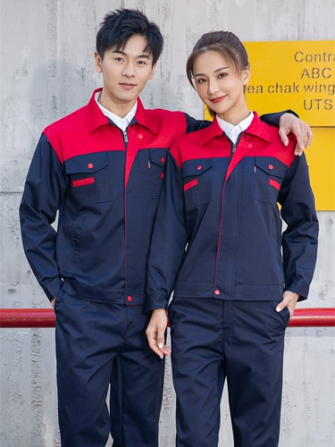 Осенний комбинезон подходит для мужчин и женщин, износостойкий лонгслив, униформа, увеличенная толщина, делается под заказ