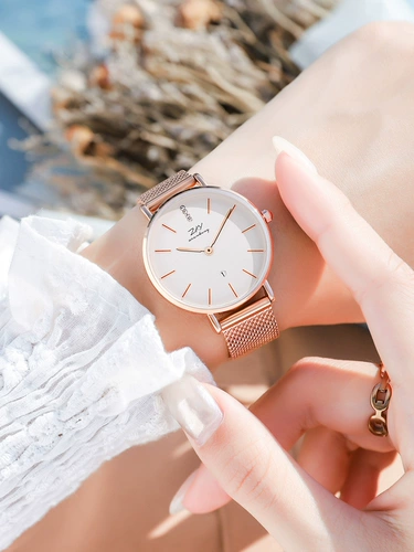 Водонепроницаемые брендовые модные швейцарские часы, легкий роскошный стиль, простой и элегантный дизайн, городской стиль