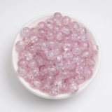 Бусы, браслет из бисера ручной работы, бусины, 50 шт, 8mm, цветочный принт, DIY