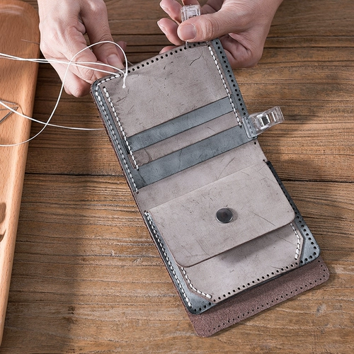 Набор материалов, бумажник, кошелек с гравюрой, DIY