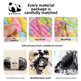 Одеяло ручной работы, одеяло «сделай сам», шариковая нить, радужное шерстяное вязаное одеяло, очень толстое одеяло «кошачий хвост», одеяло ручной работы из старого дерева