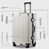 Высококачественный вместительный и большой универсальный чемодан