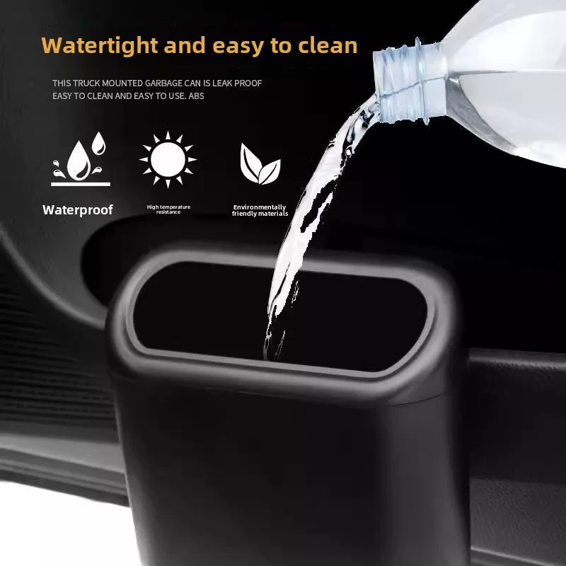 Garbage can, storage system for car, garbage bag
