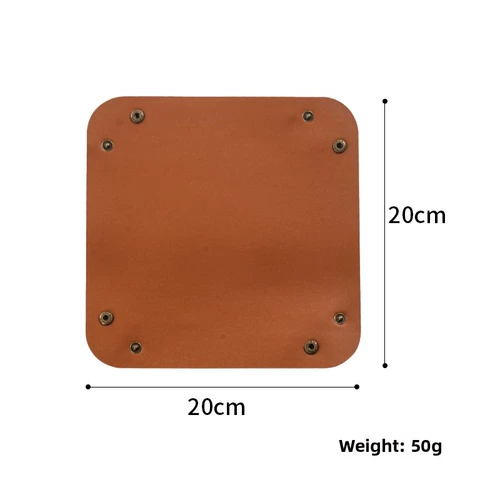 Портативное складное кожаное кожа табака пробуждение травы для ручного рулона сигарет -лоток для хранения лоток