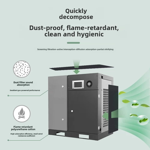Пыль -надежный ватный воздушный компрессор Фильтр синтетический фильтр удаление пыль частота частоты частоты частоты